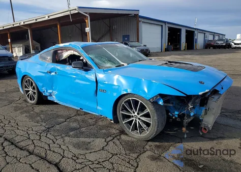 2017 Ford Mustang Gt из США, поврежденный, VIN 1FA6P8CF9H5210069